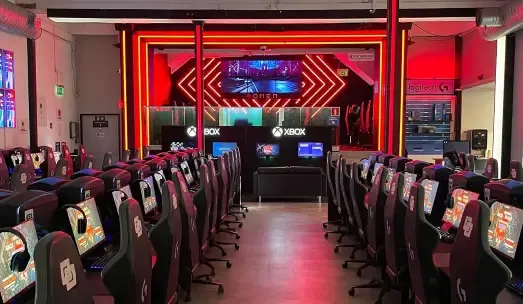 VIP-scenen på Inferno Online Södermalm